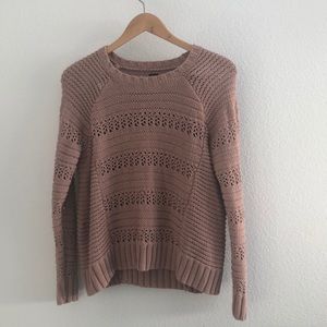 Me To We from Pac Sun Dusty Rose knit sweater  M